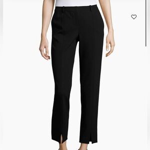 St John Collection 'Jennifer' Crepe Marocain Ankle Pants